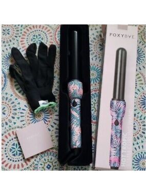 Foxybae Hot Tropic 32mm Wand - Limited Edition - FREE Heat Glove